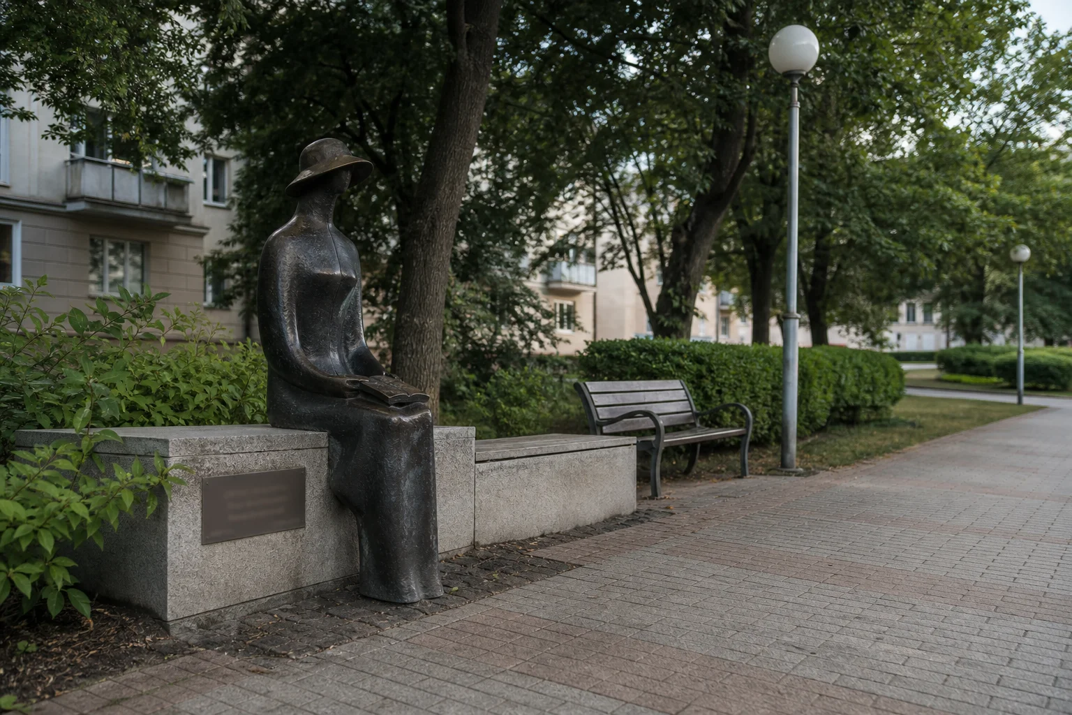 Скульптура "Незнакомка"