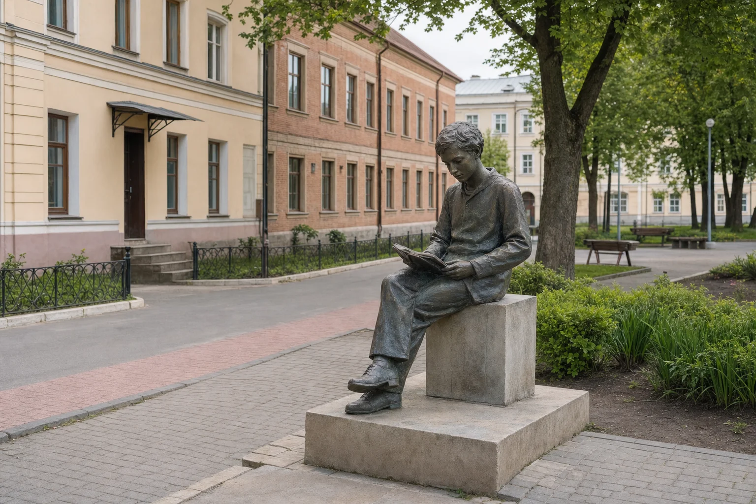 Скульптура "Полоцкий Студент" (Полоцк)