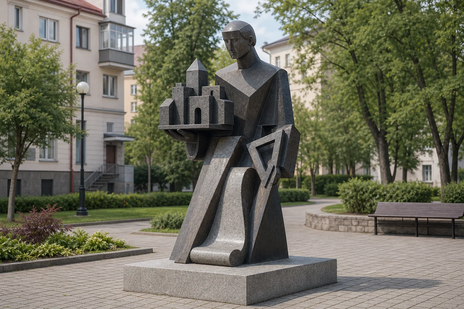 Скульптура "Зодчий"