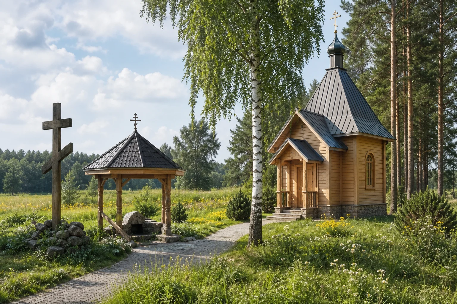 Слободка, часовня мемориальная