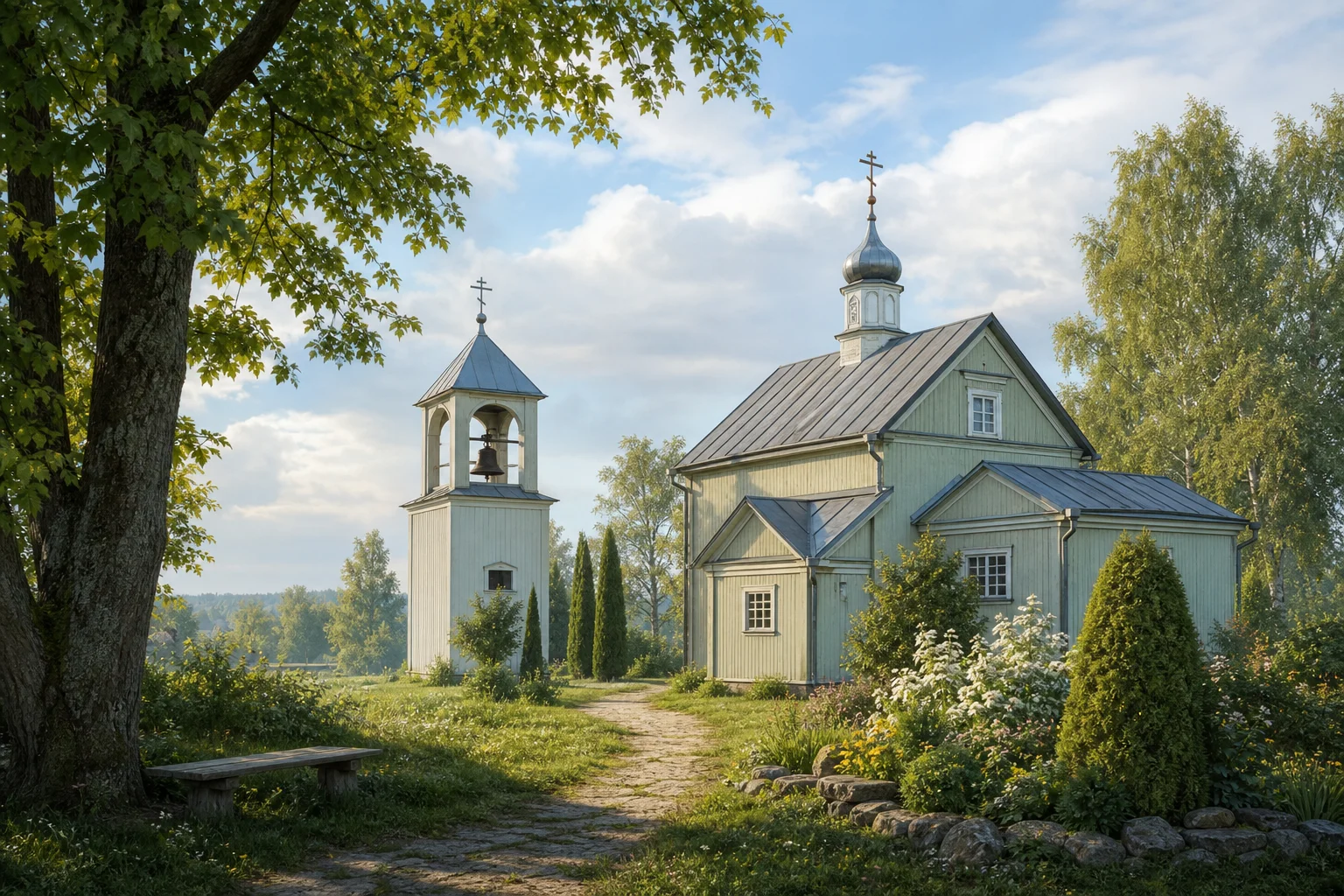 Смоляны, церковь Спасо-Преображенская (дерев.)