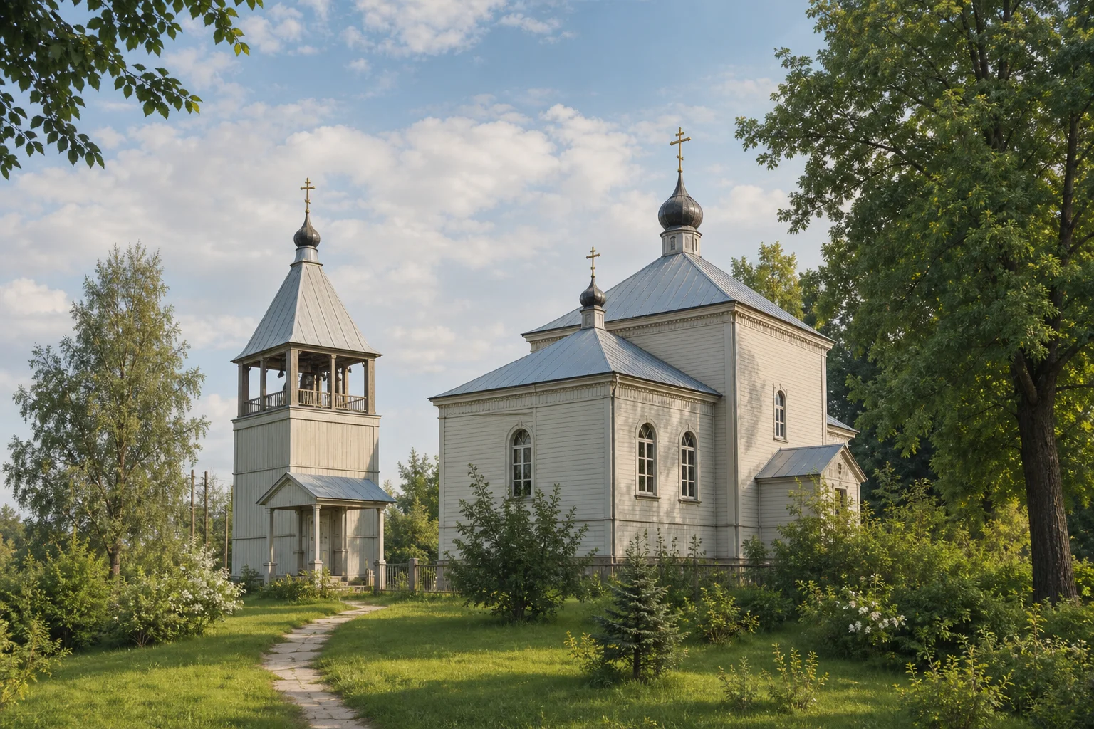 Смольяны. Спасская церковь