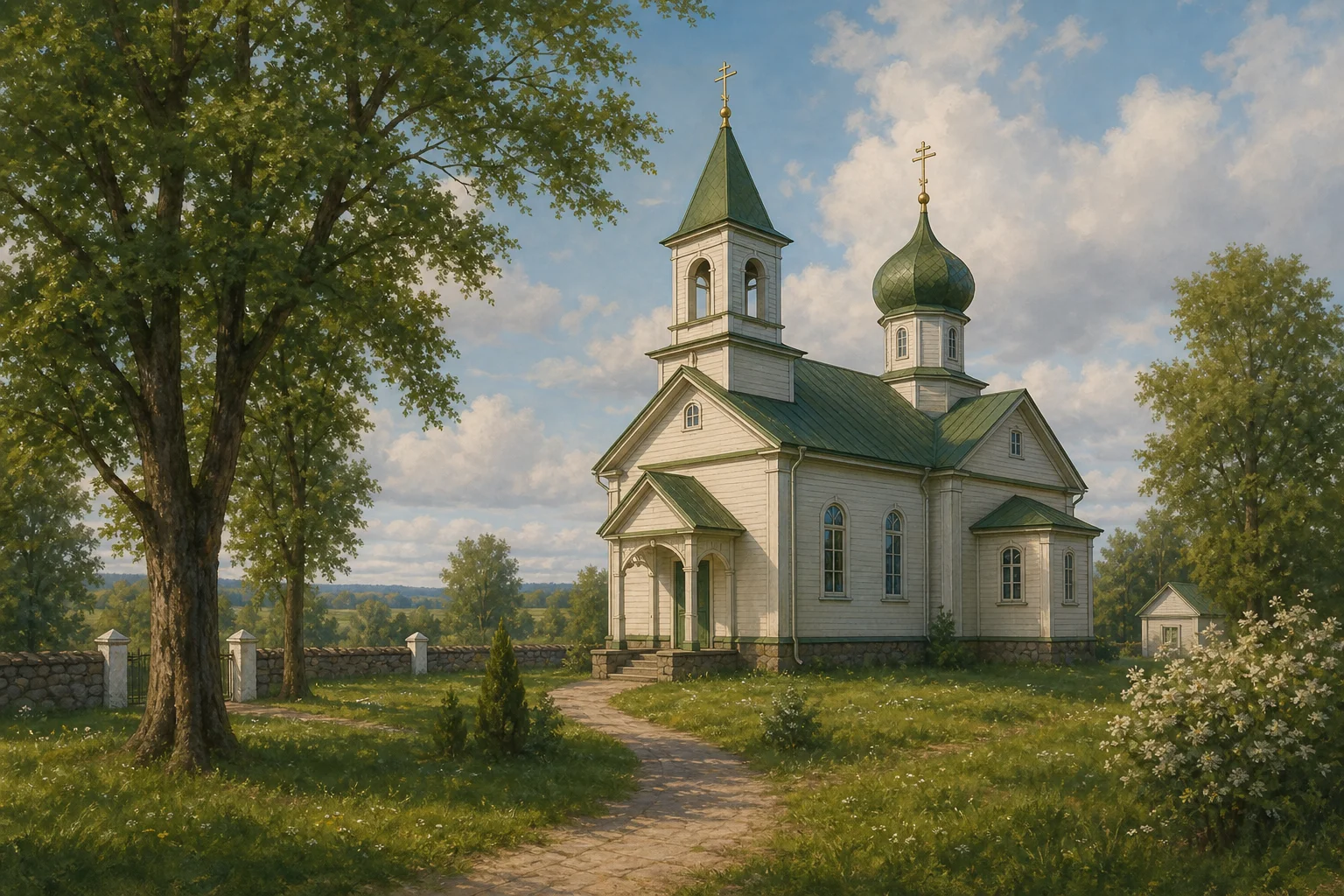 Солтановщина. Церковь Святой Троицы