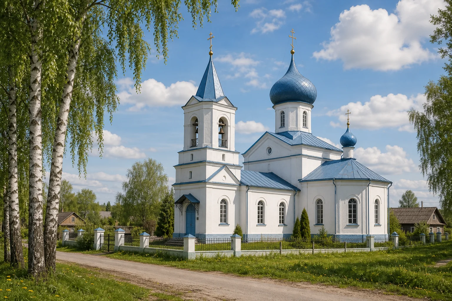Спасо-Преображенская церковь в Дрибине