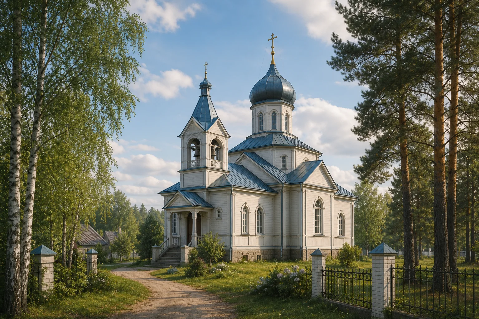 Спасо-Преображенская церковь в Любани