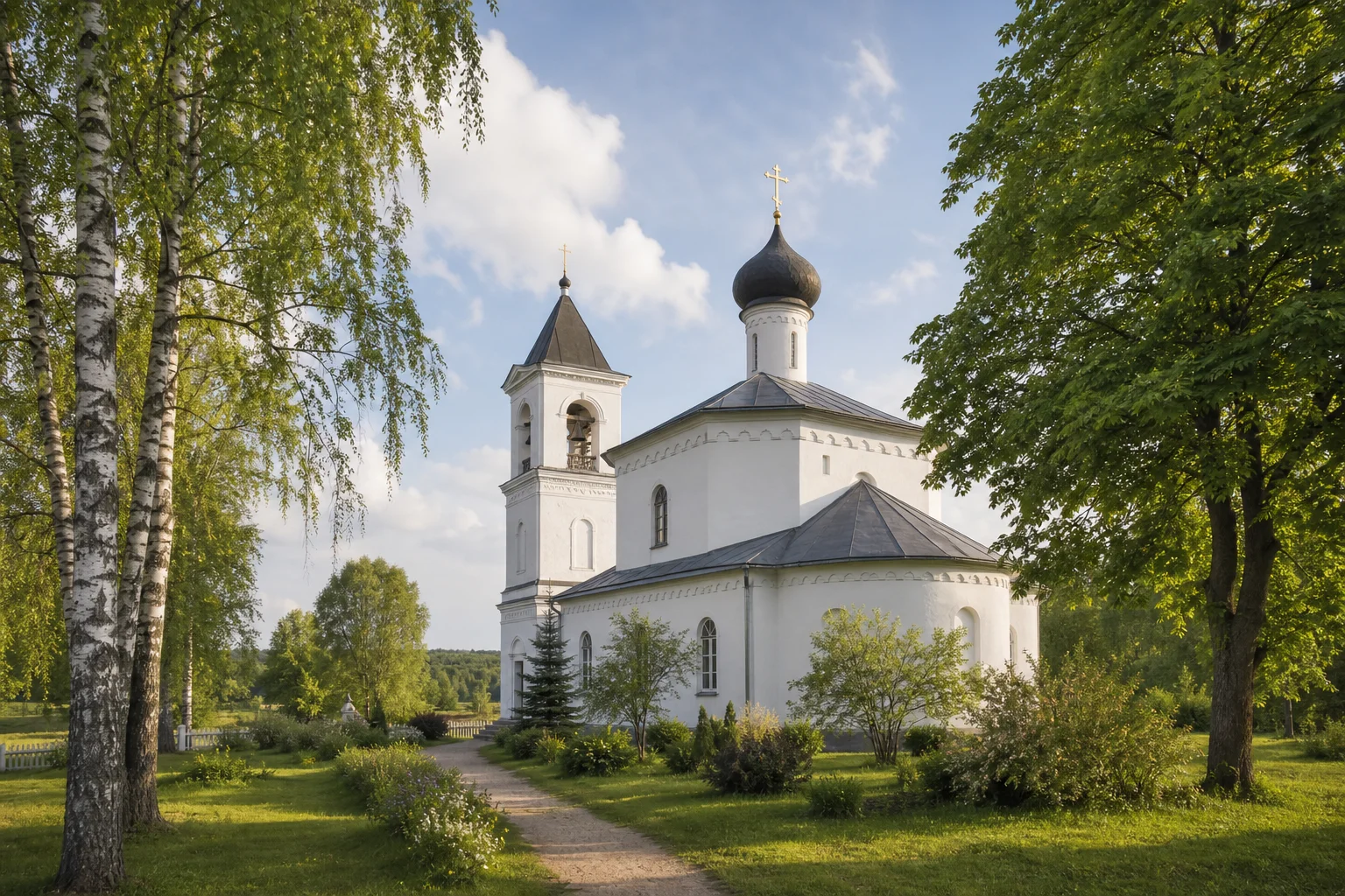 Спасо-Преображенская церковь в Острошицком Городке