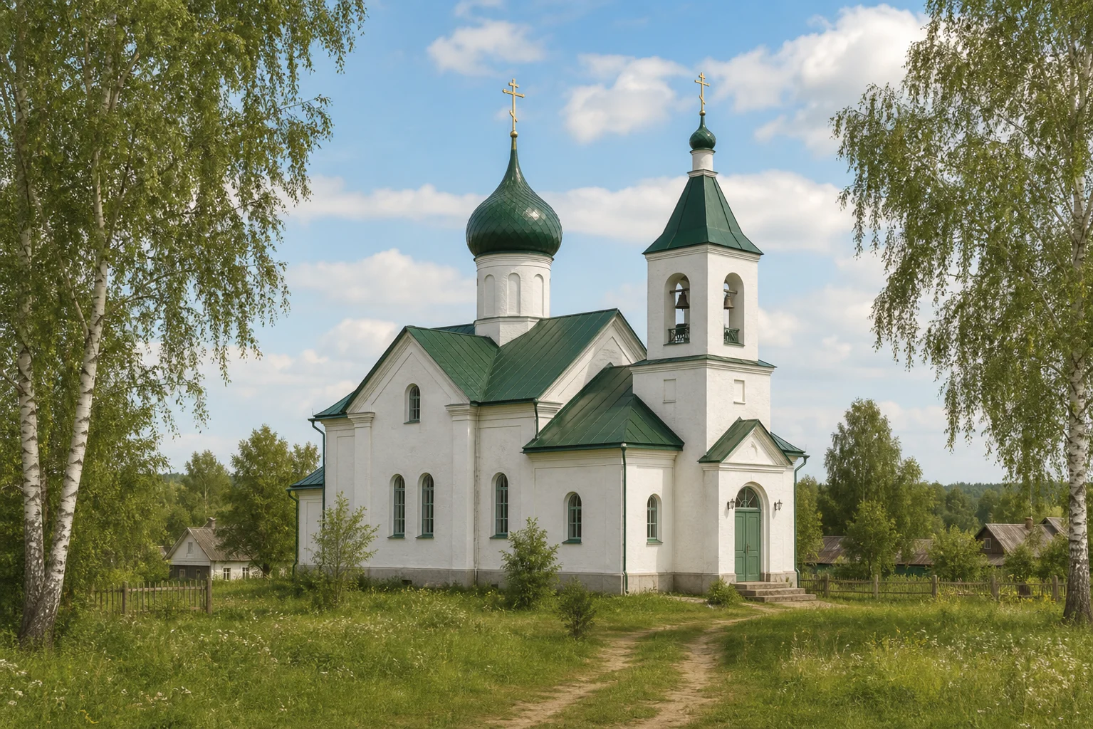 Спасо-Преображенская церковь в Тростянице