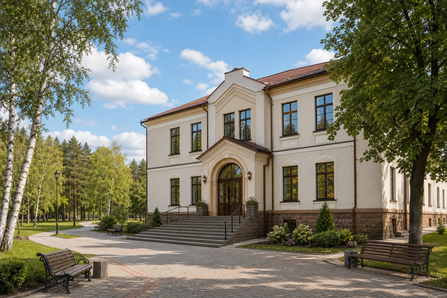 Станьково, усадьба: библиотека ("Скарбец")