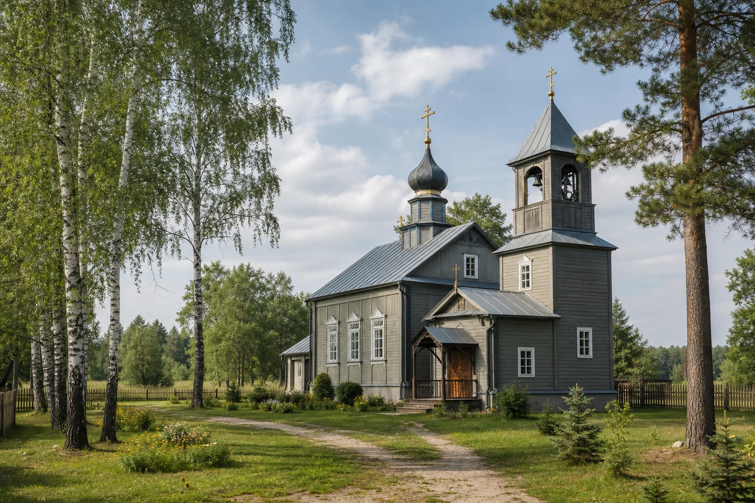 Стар. Кривск, церковь св. Николая (дерев.)