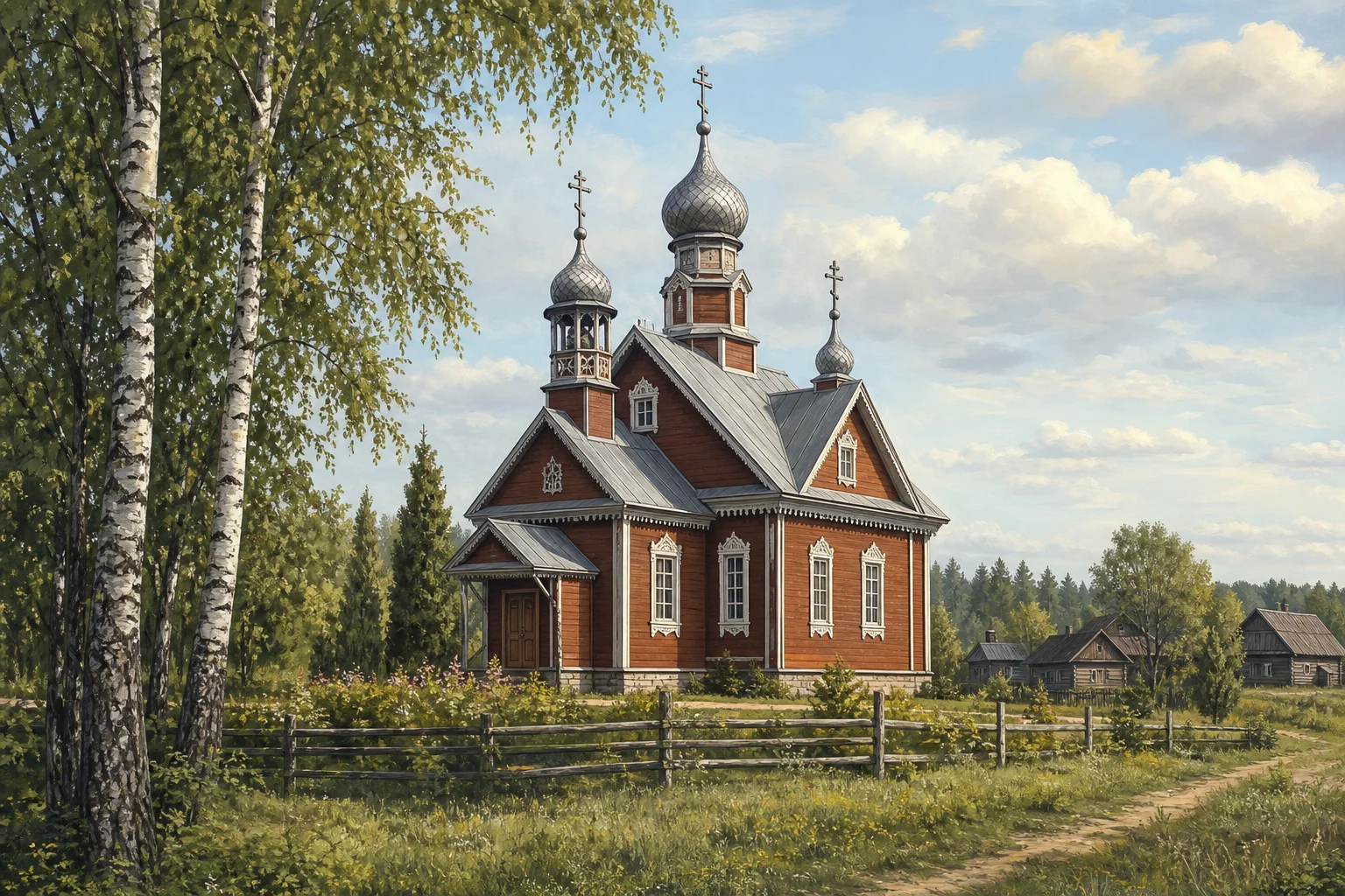 Старообрядческая церковь в Нивниках