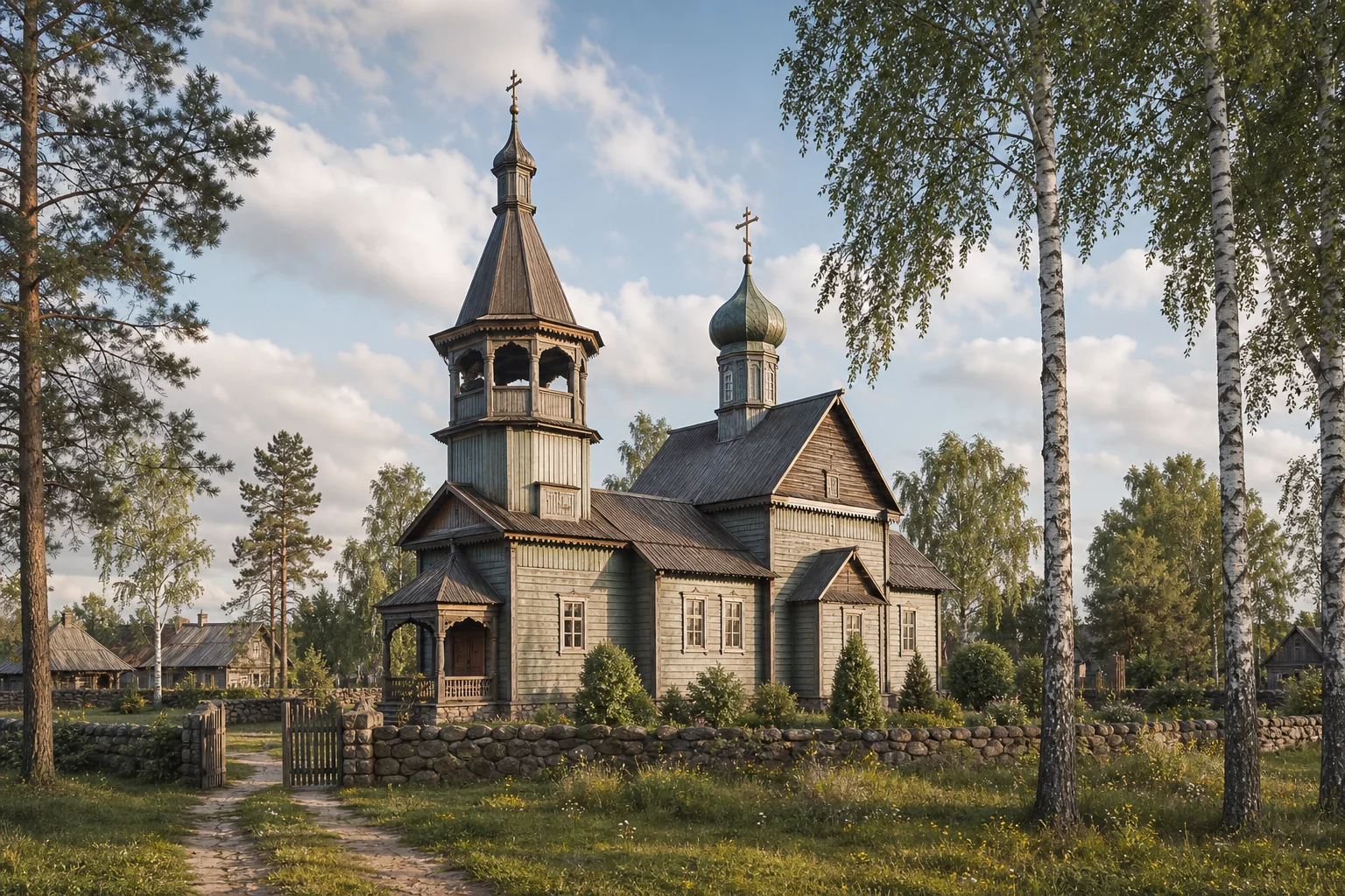 Степанки, церковь св. Михаила Архангела (дерев.)