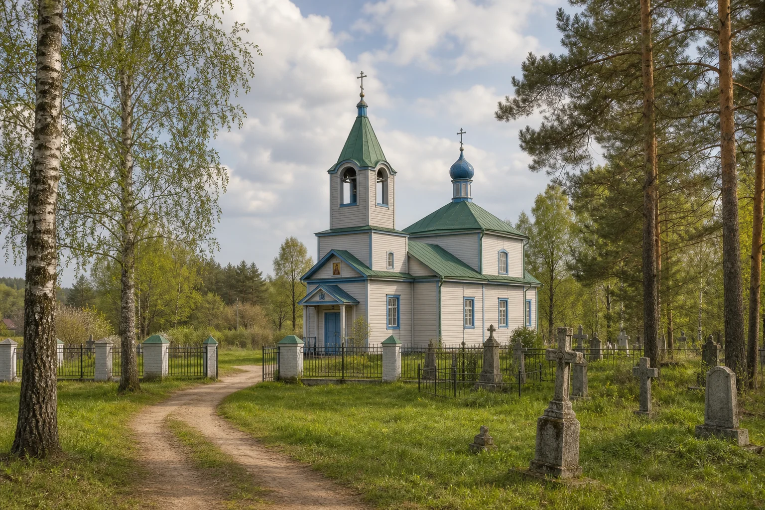 Столбцы, кладбище православное