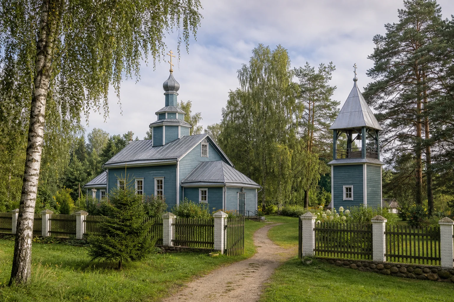 Свирь, церковь старообрядческая Успенская (дерев.)