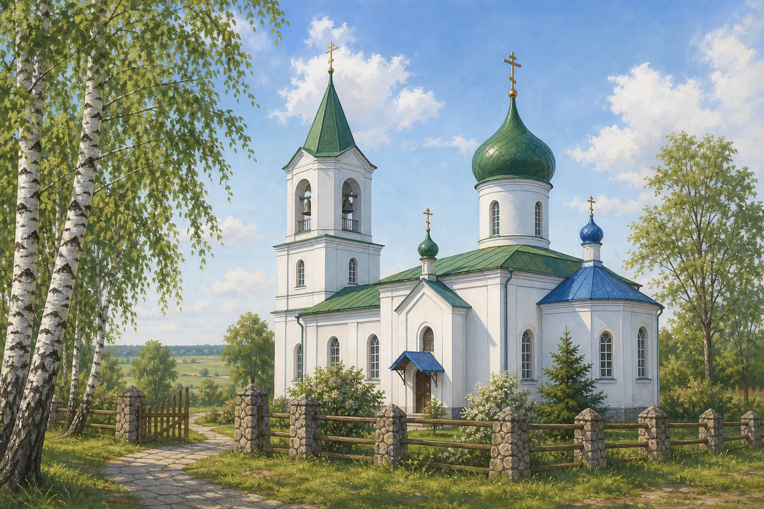 Свято-Благовещенская церковь в Кличеве