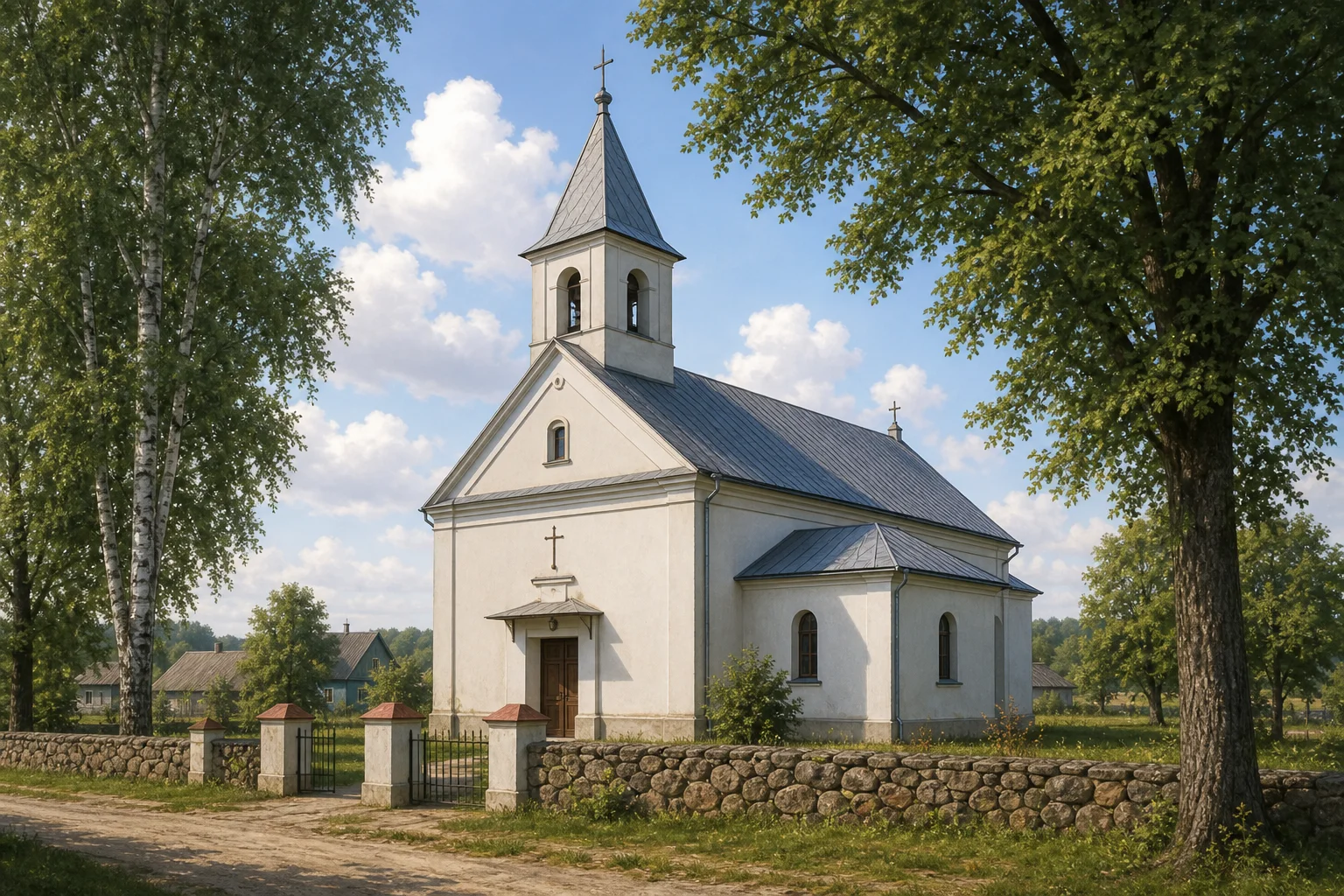 Свято-Петро-Павловская церковь аг. Озеро