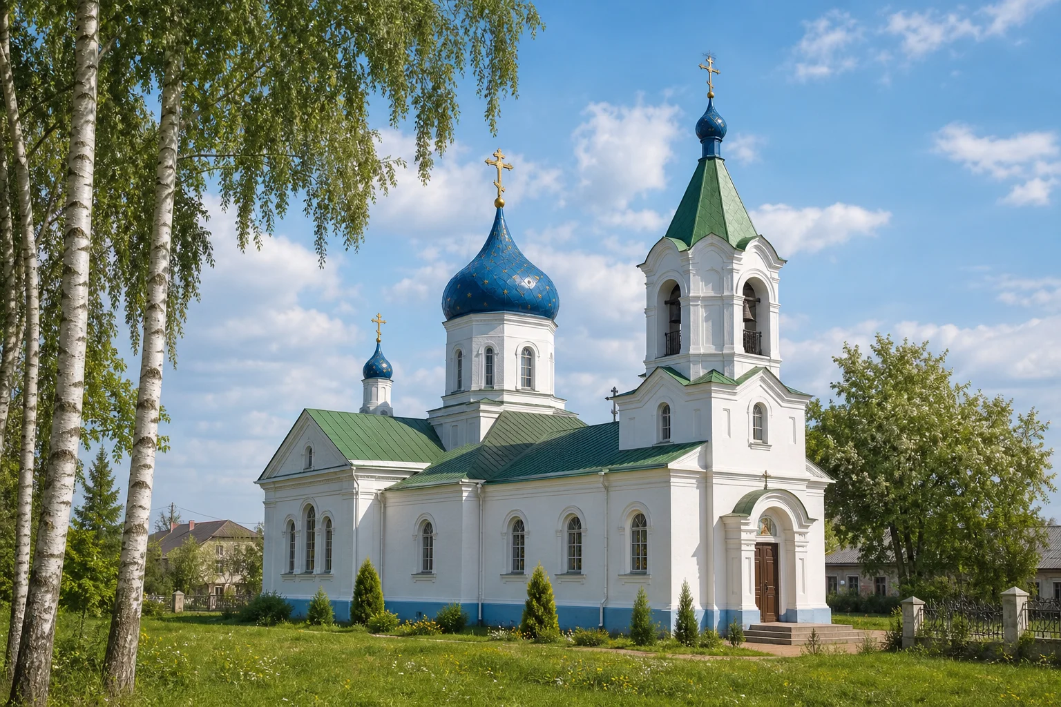 Свято-Покровская церковь в Хотимске