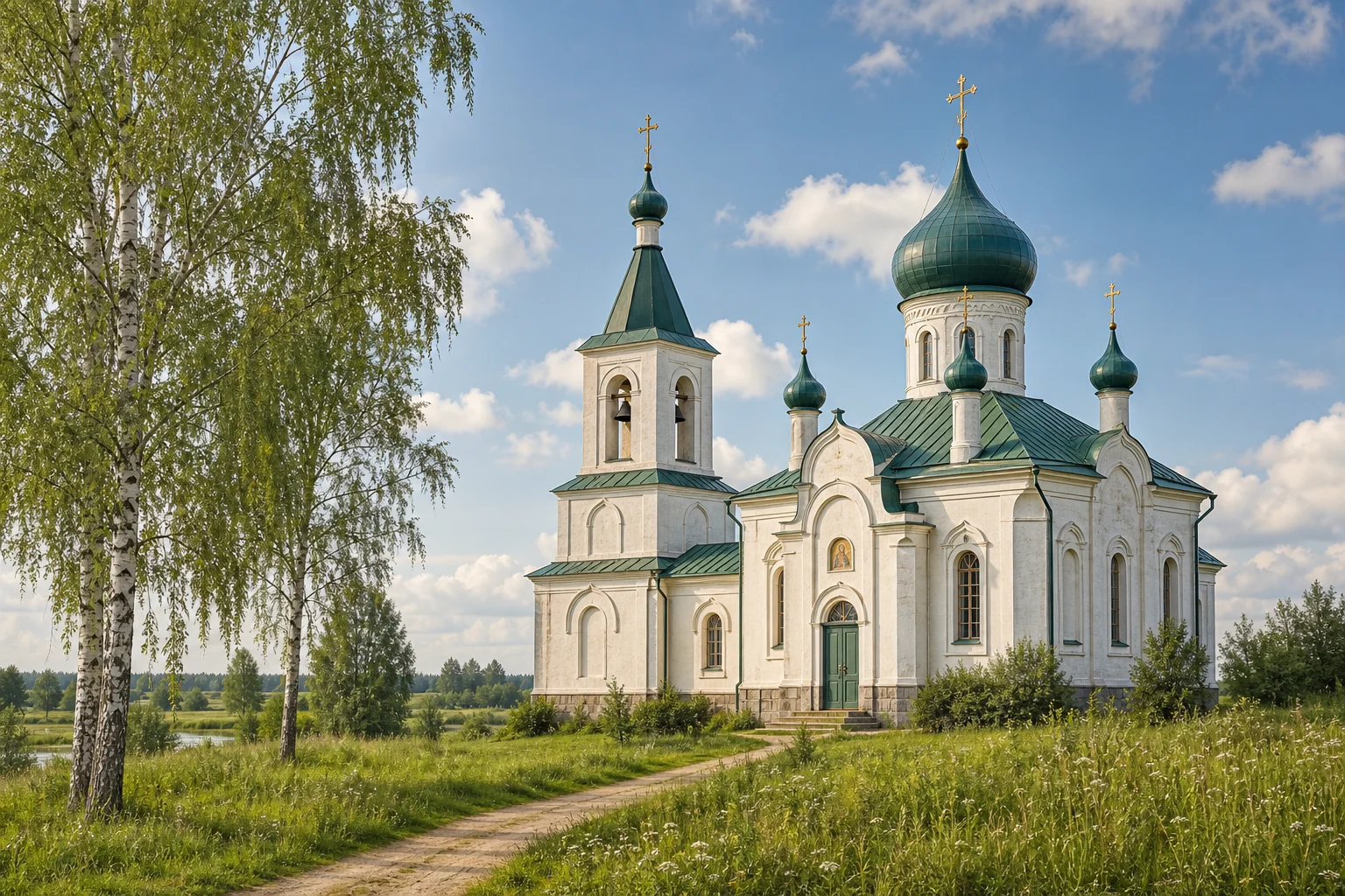 Свято-Покровская церковь в Видомле