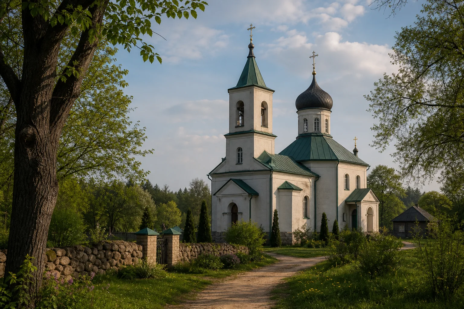 Свято-Покровский храм в деревне Чижевичи