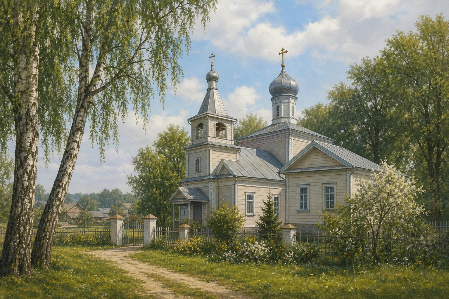 Свято-Вознесенская церковь в Петрикове