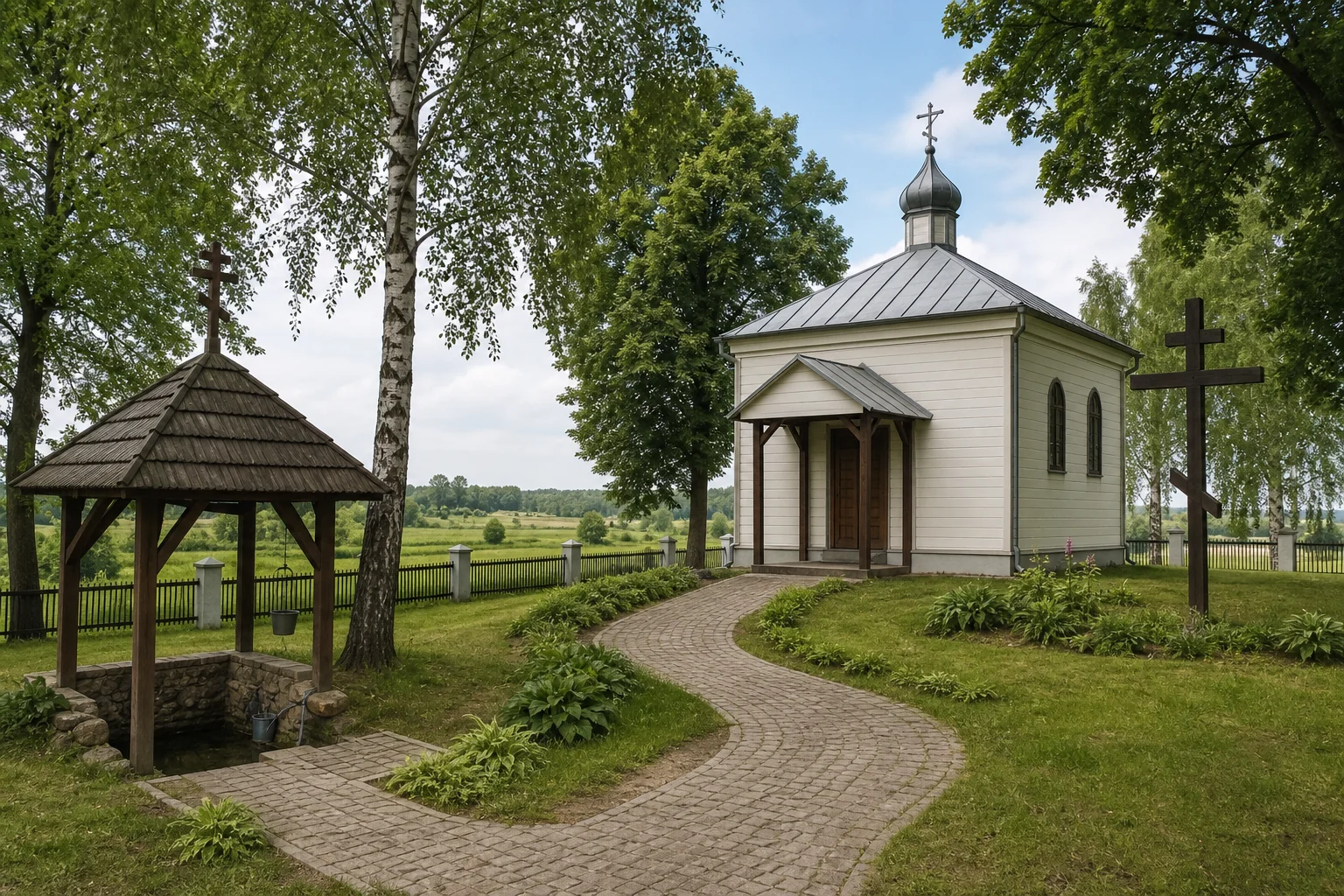 Теляки, часовня придорожная