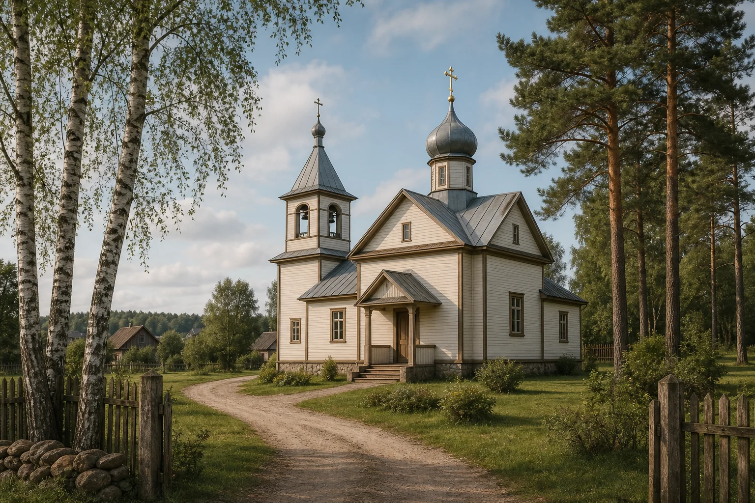 Троицкая церковь в деревне Марково