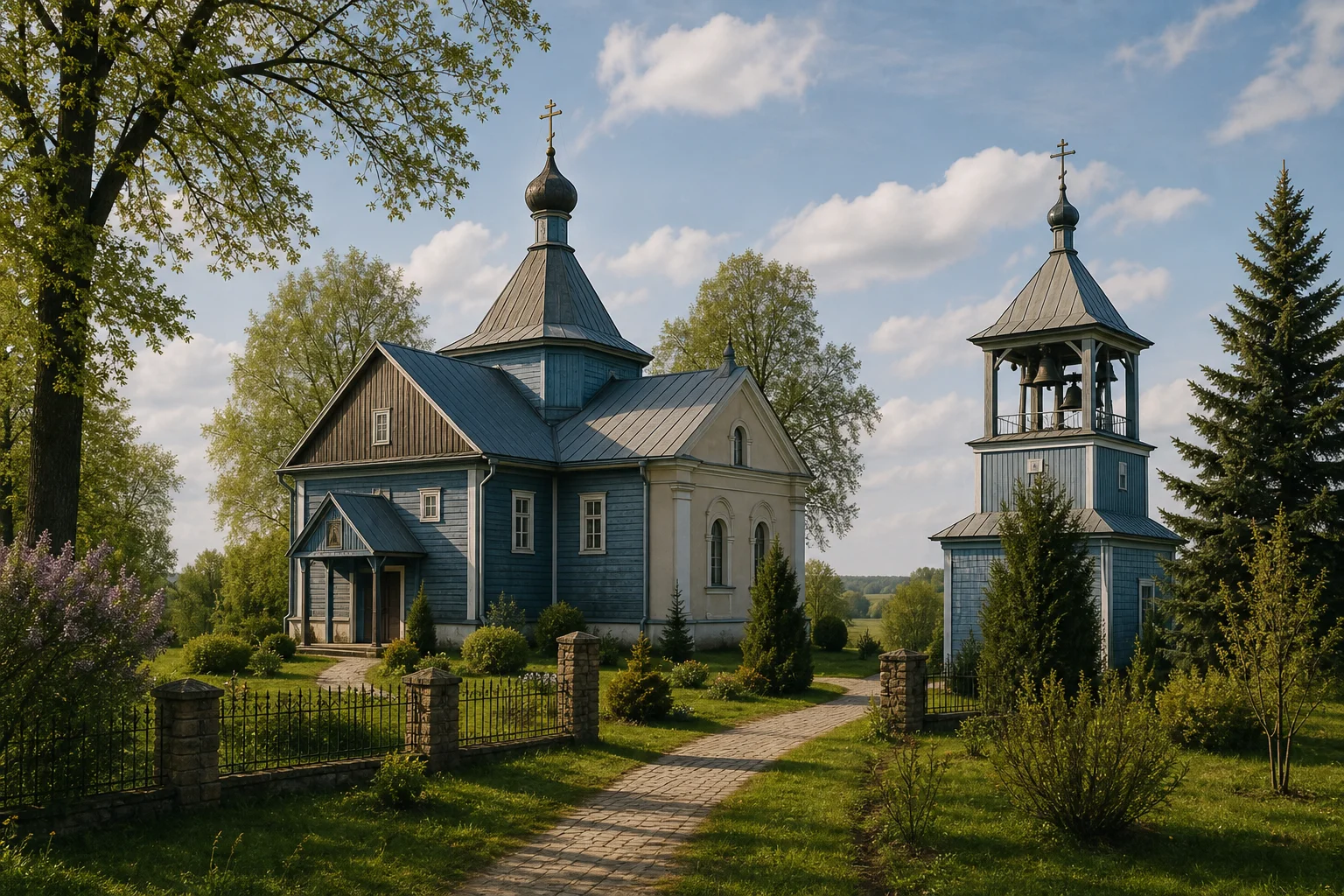 Троицкая церковь в Кривичах