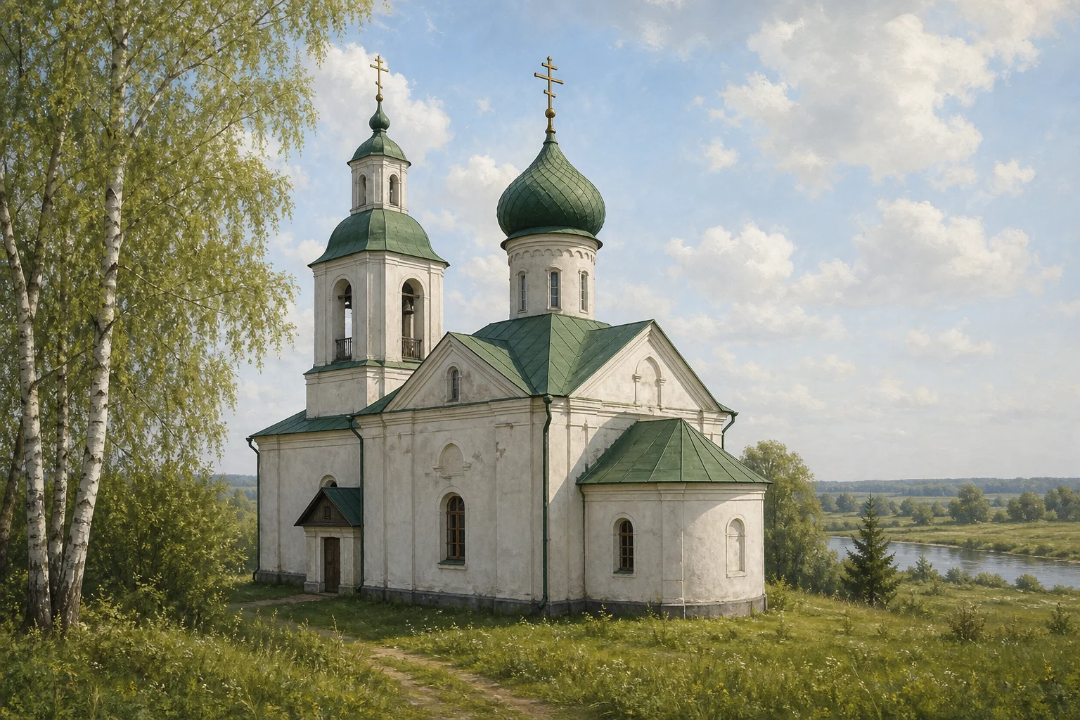Троицкая церковь в Улле