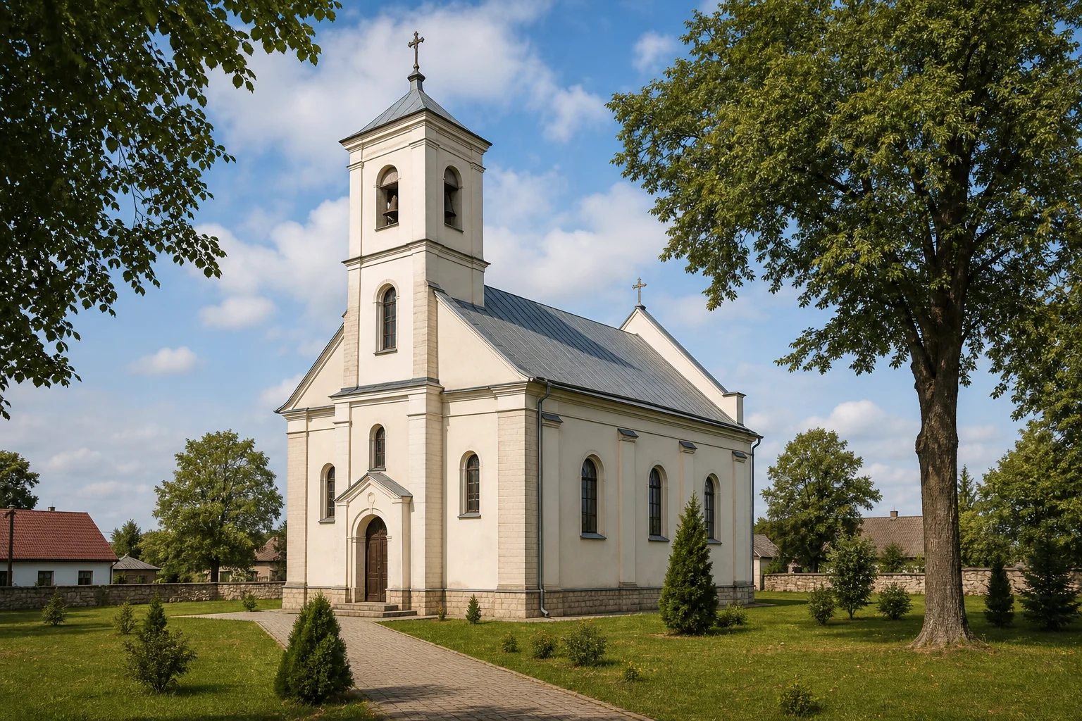 Троицкий костел в деревне Войстом