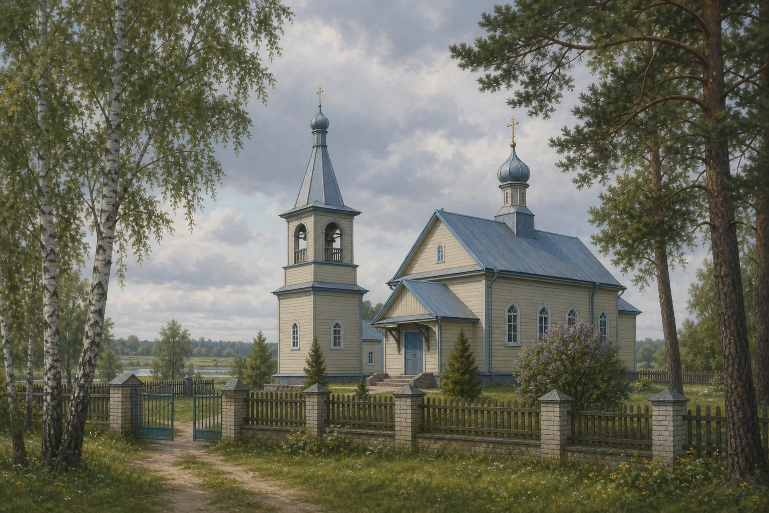 Турковская Слобода, церковь старообрядческая Покровская (дерев.)
