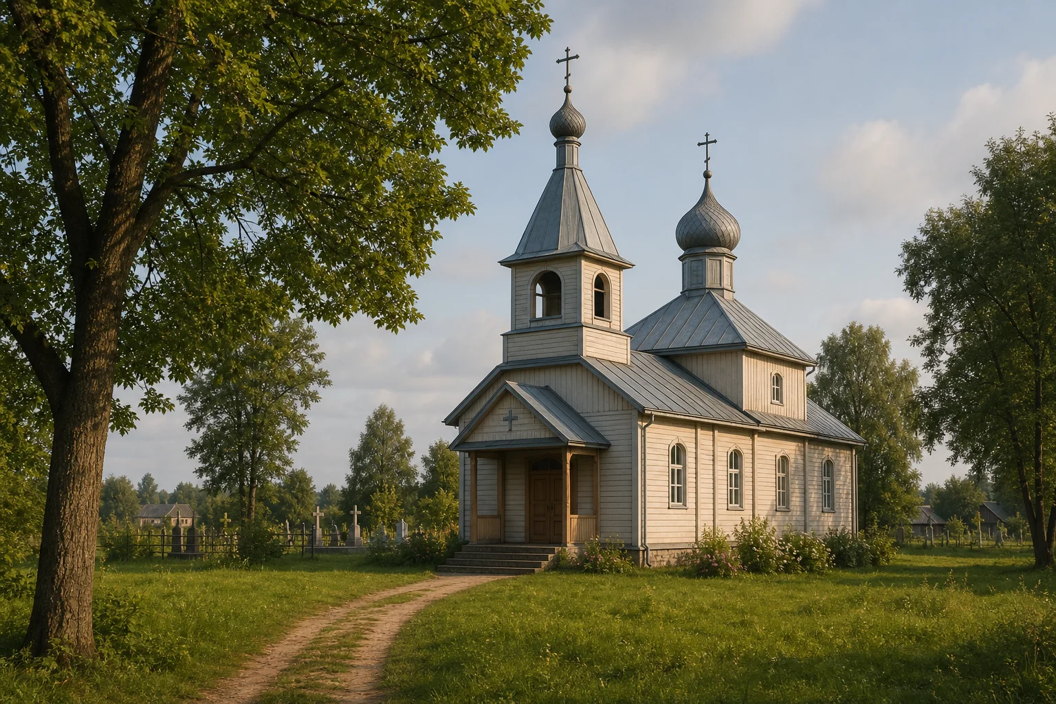 Туры. Часовня на кладбище