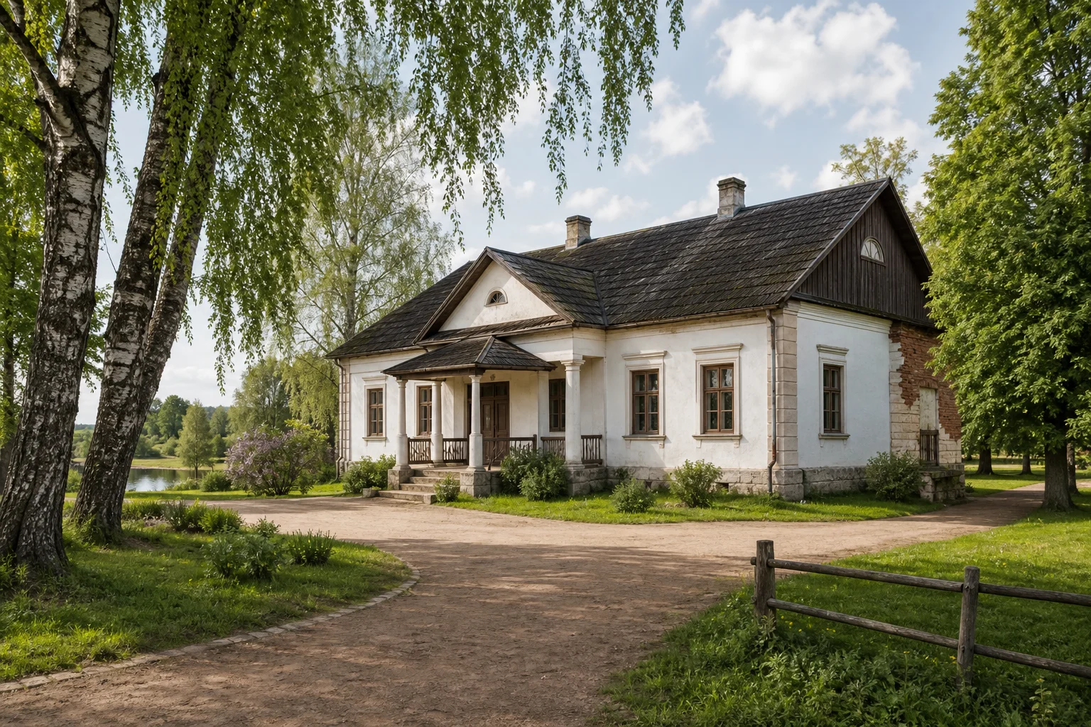 Усадьба-музей Василия Быкова в деревне Бычки