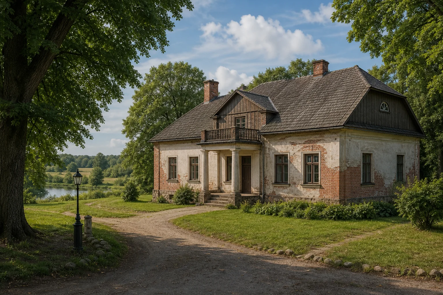 Усадьба в Трокениках