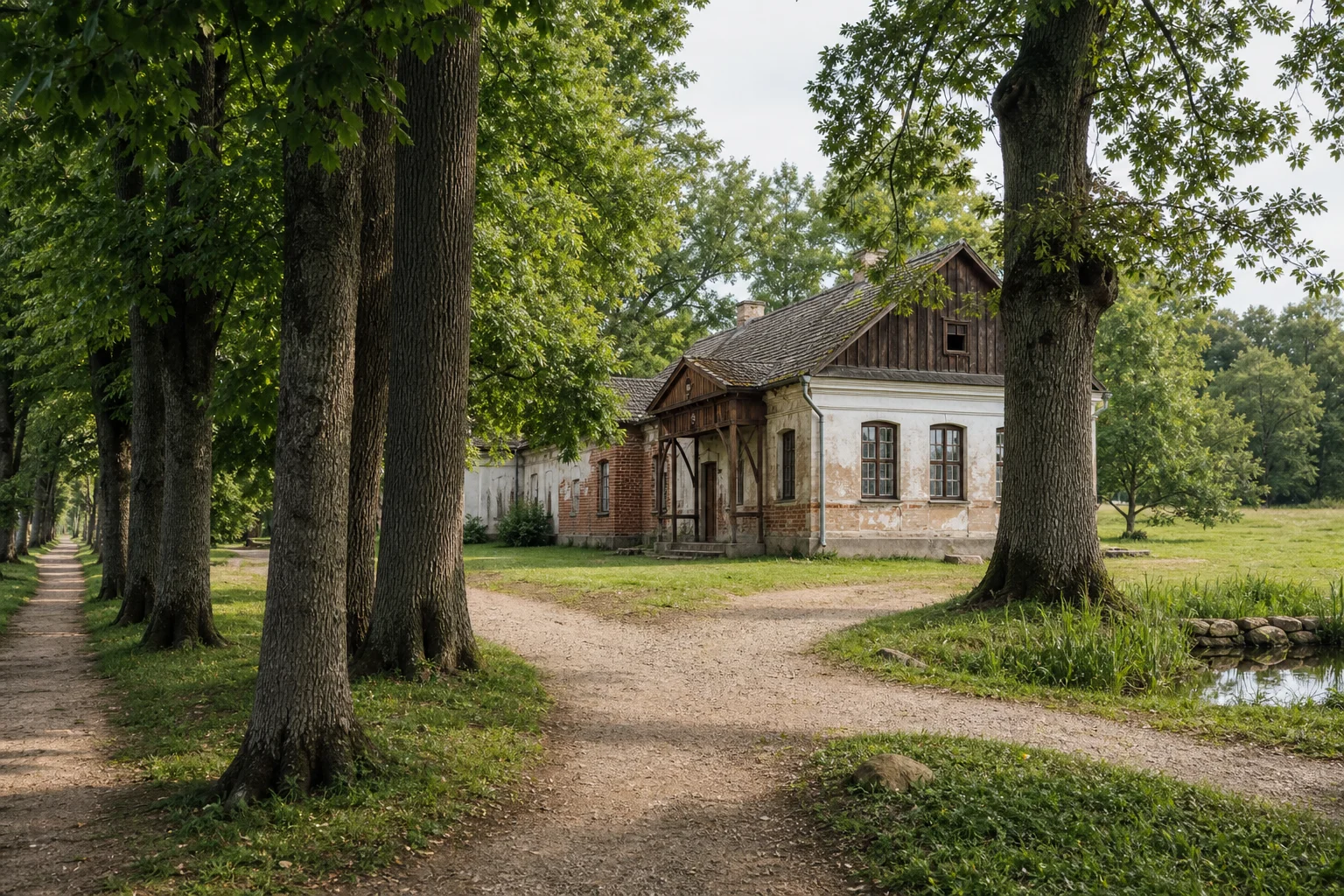 Усадебно-парковый ансамбль Завишей | Первомайский (Кухтичи)