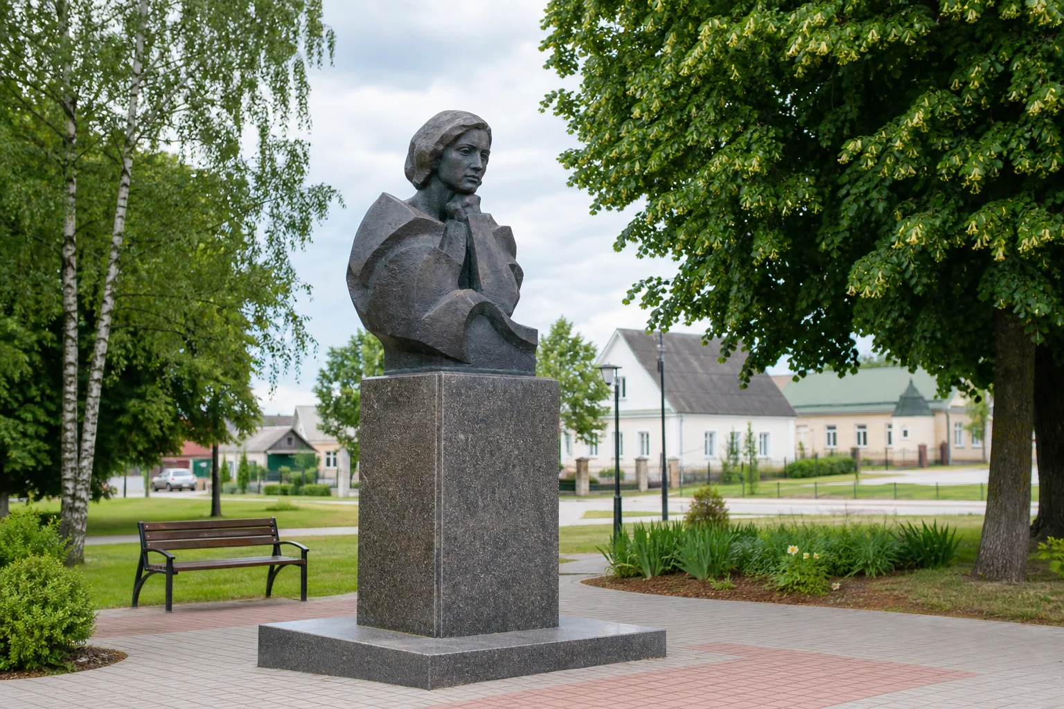 Ушачи, памятник Рыгору Бородулину
