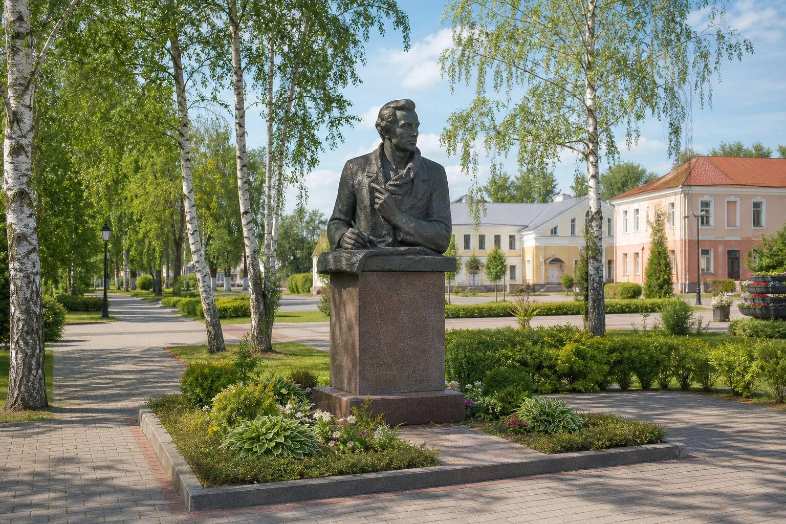 Ушачи, памятник Василю Быкову