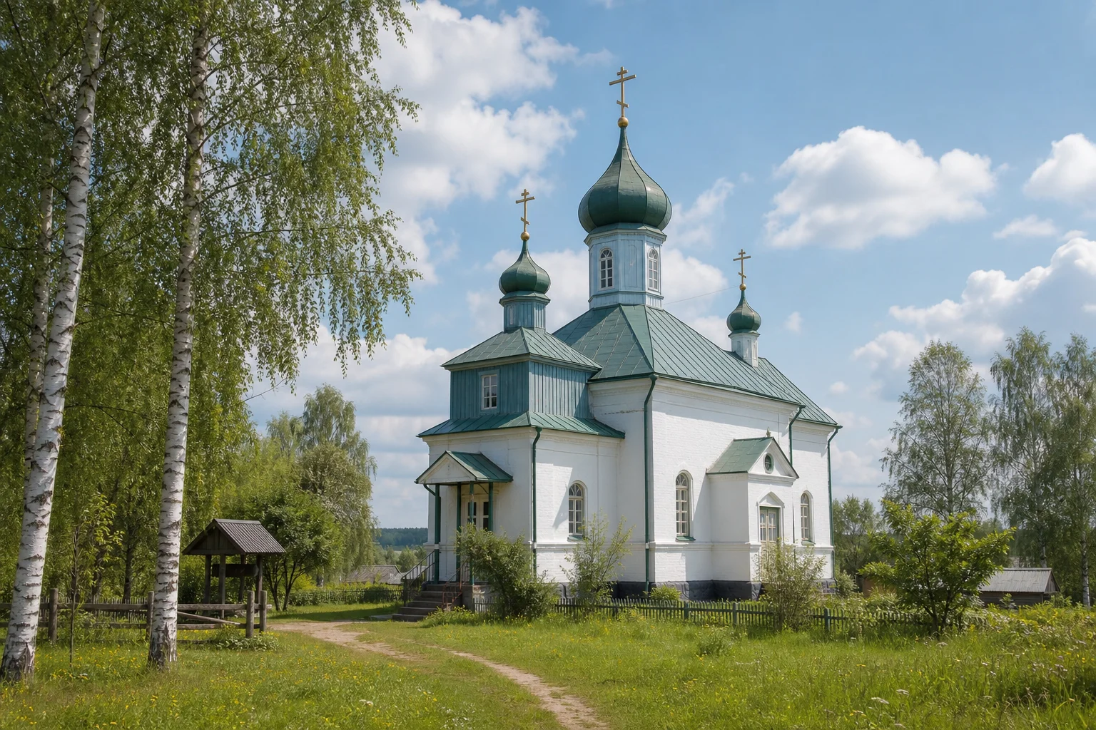 Успенская церковь Краснополье