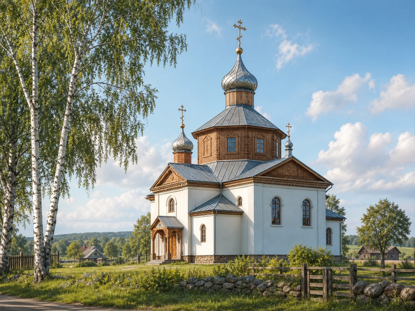 Успенская церковь в Ольпени