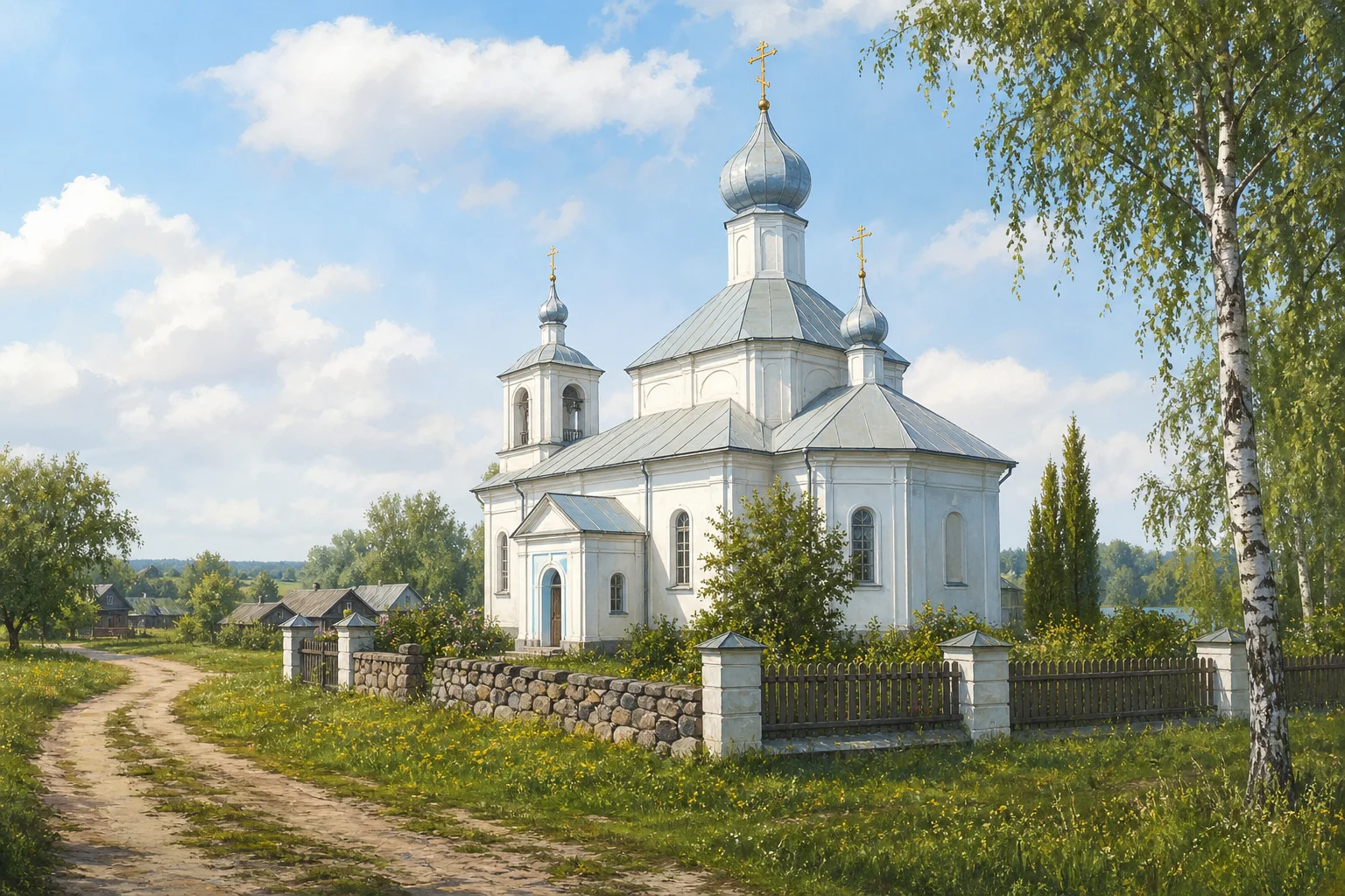 Вавуличи. Церковь Рождества Богородицы