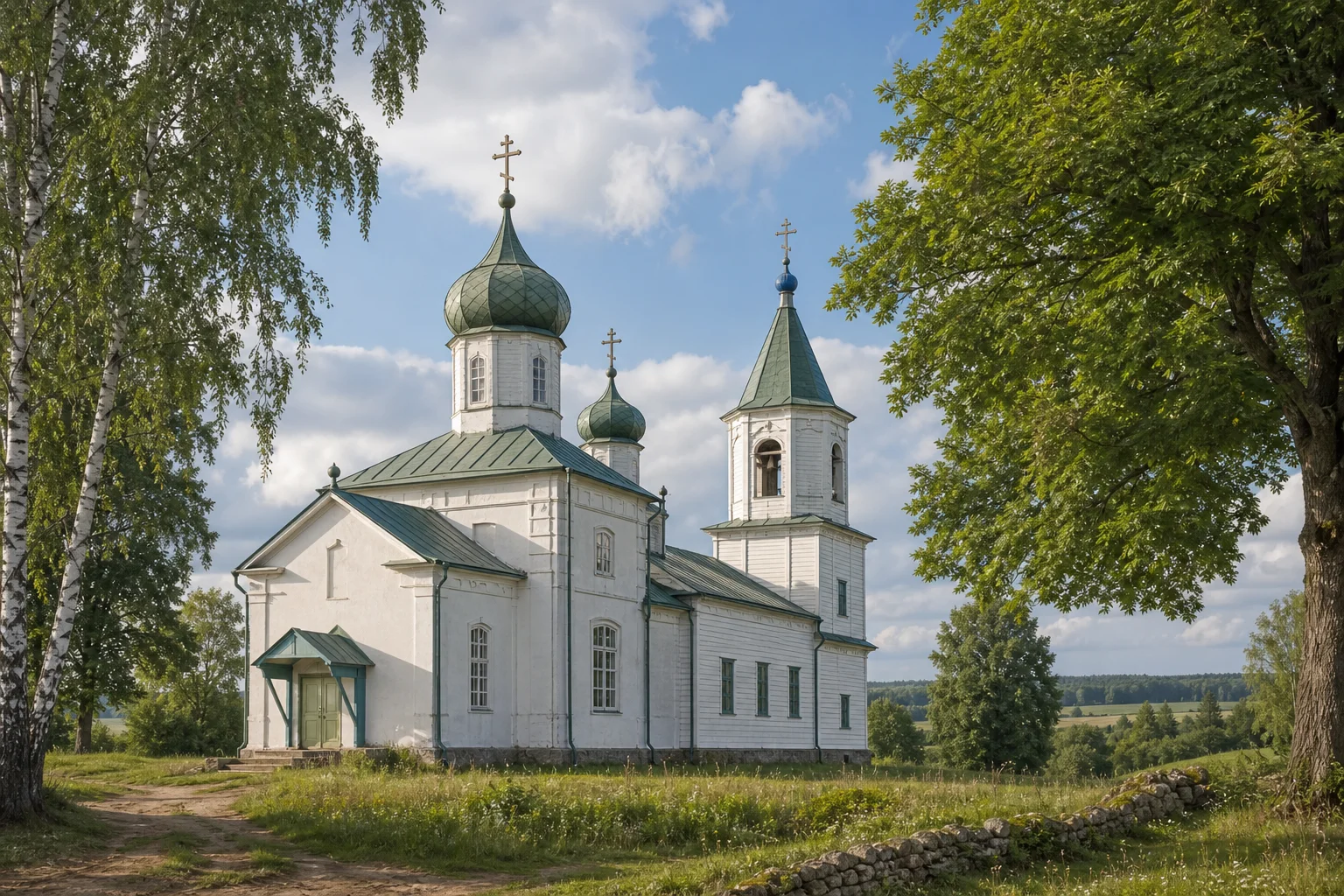 Великая Липа. Покровская церковь