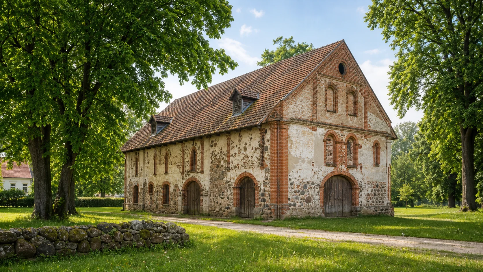 Великая Липа, усадьба: амбар
