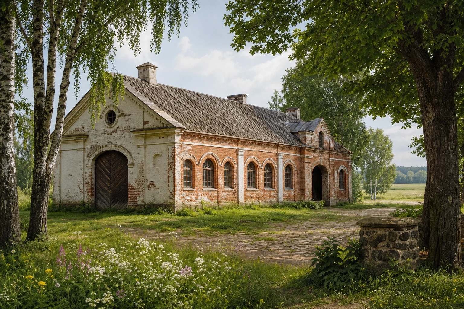 Великая Раевка, усадьба: хозпостройка