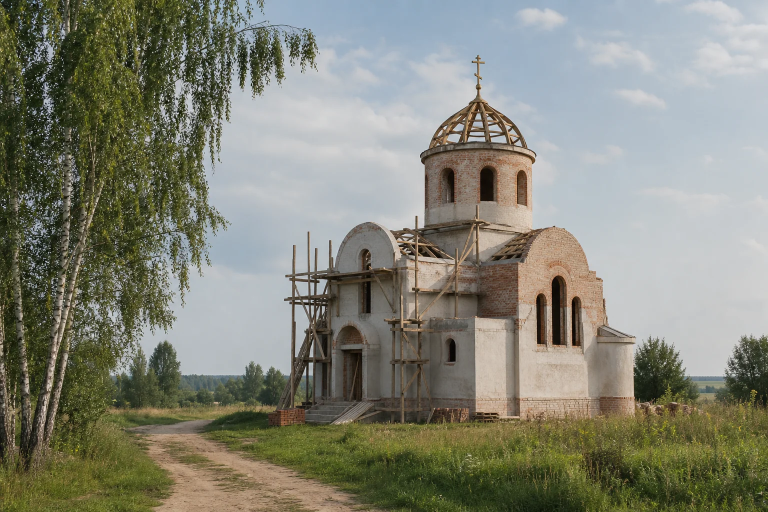 Великая Слобода, церковь /не достроена/