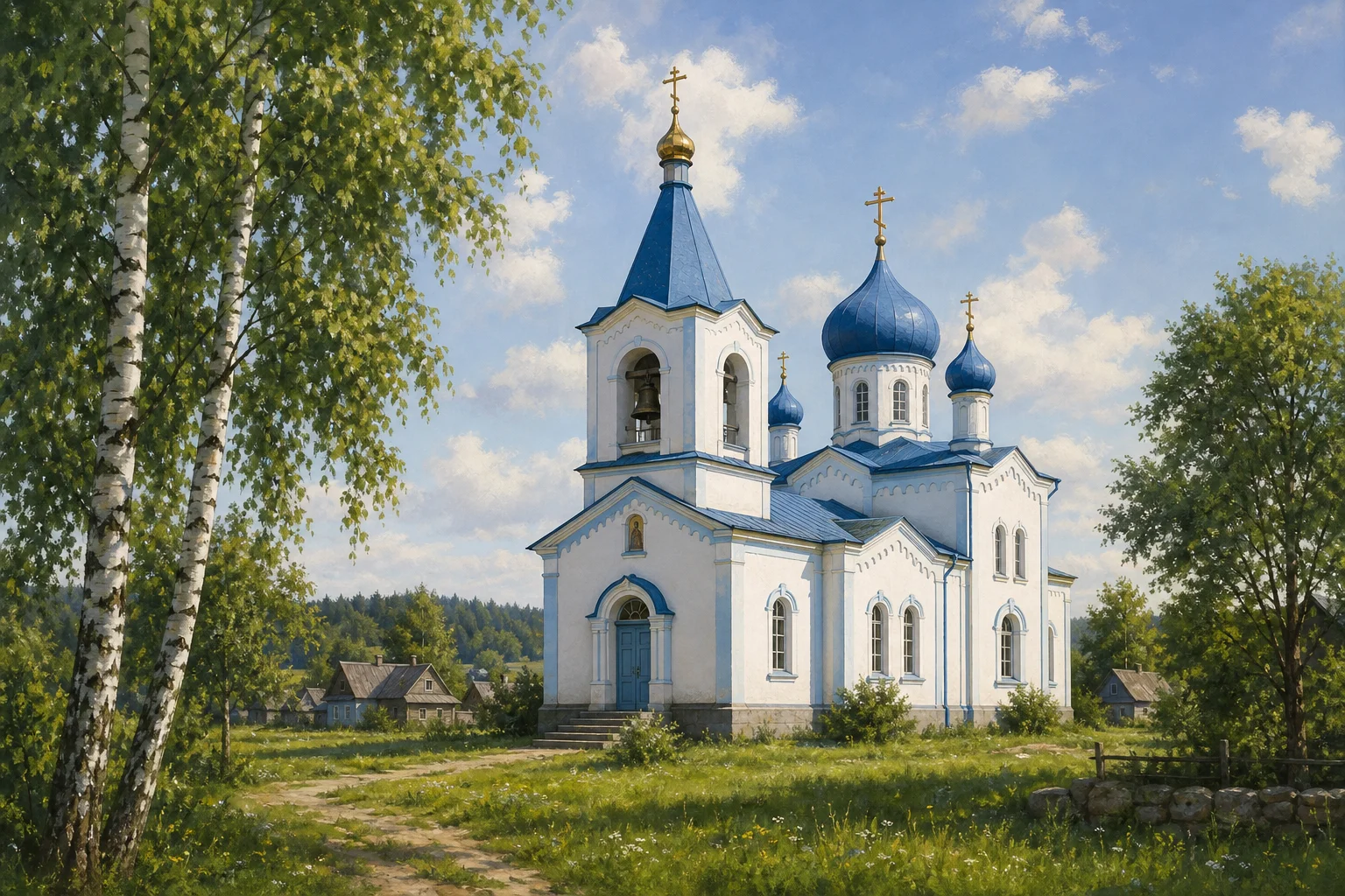 Вензовец. Церковь Петра и Павла
