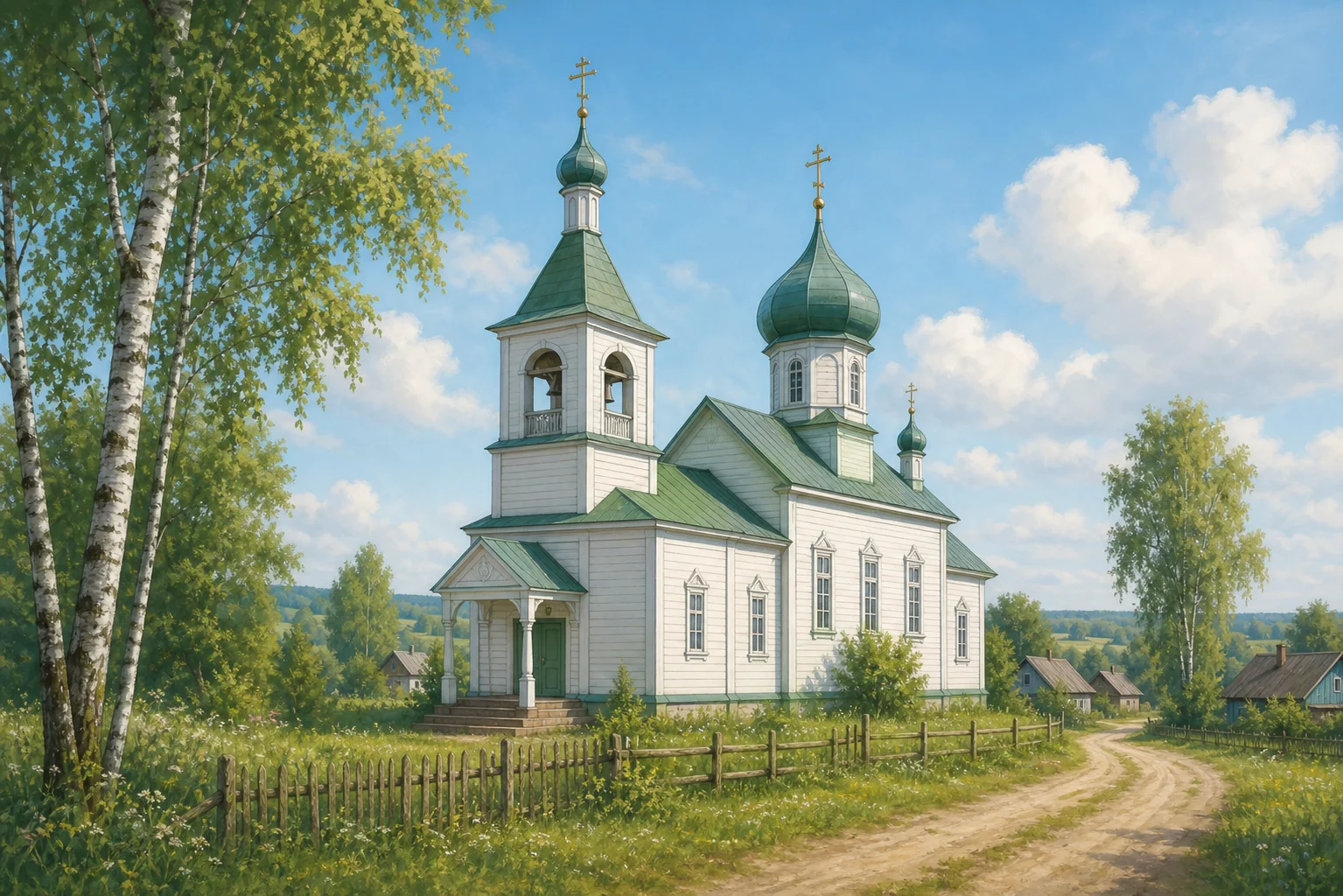 Вензовец, церковь св. Петра и Павла
