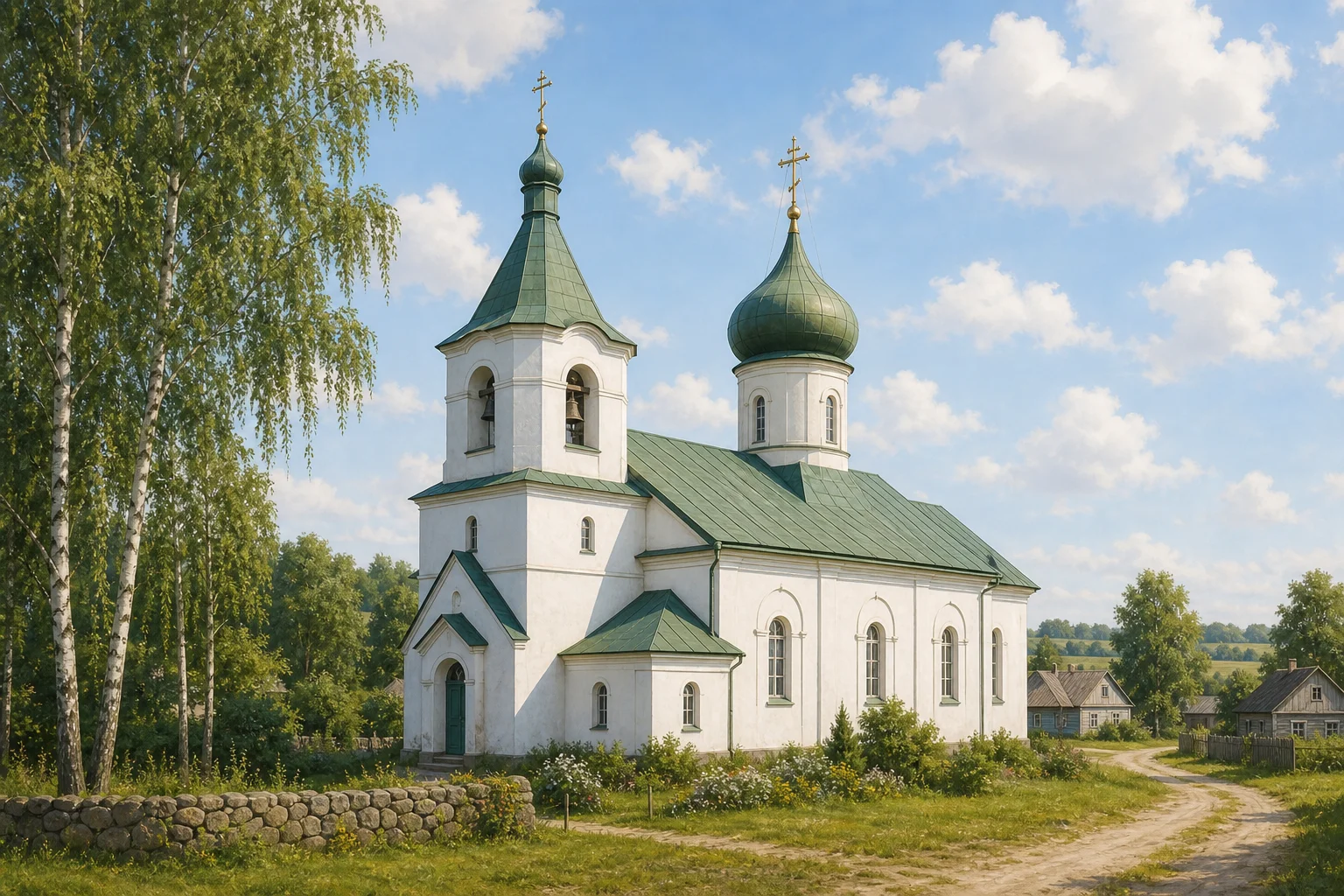 Верхнее. Церковь Преображения Господня