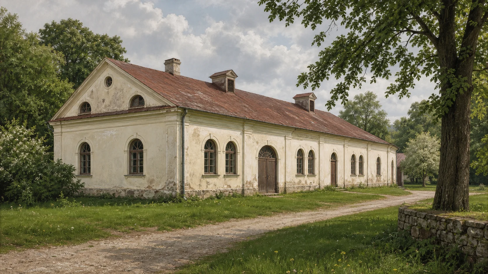 Верховичи, усадьба: хозпостройка