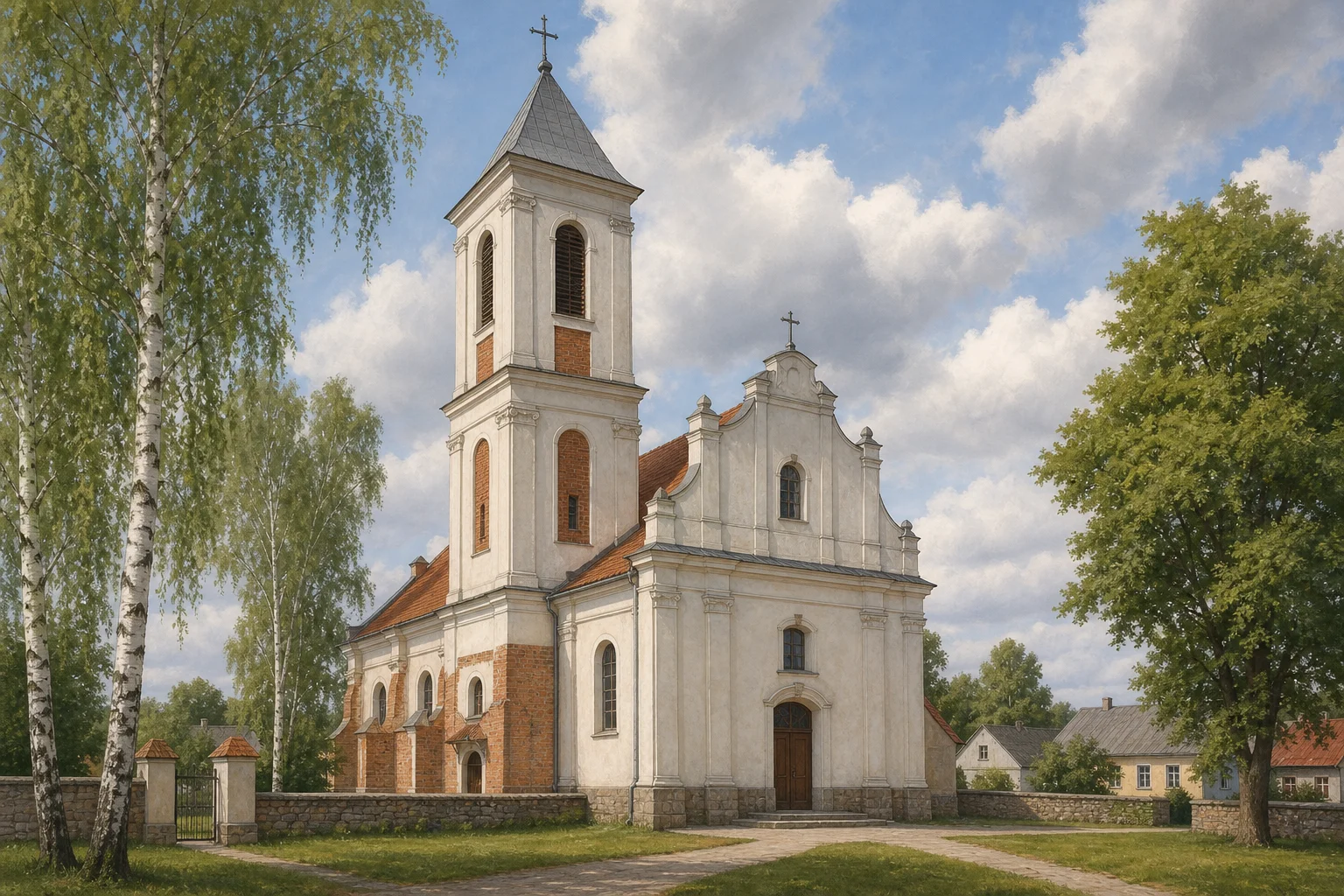 Вилейка, костел Крестовоздвиженский