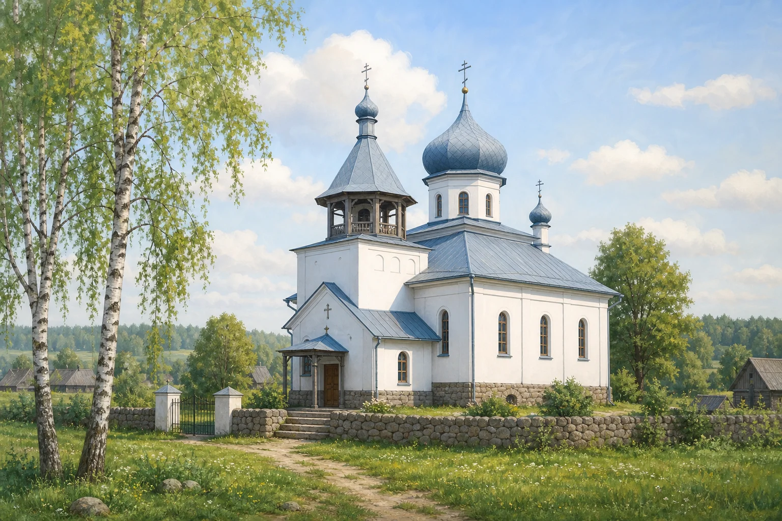 Вишнево, церковь св. Евфросиньи Полоцкой