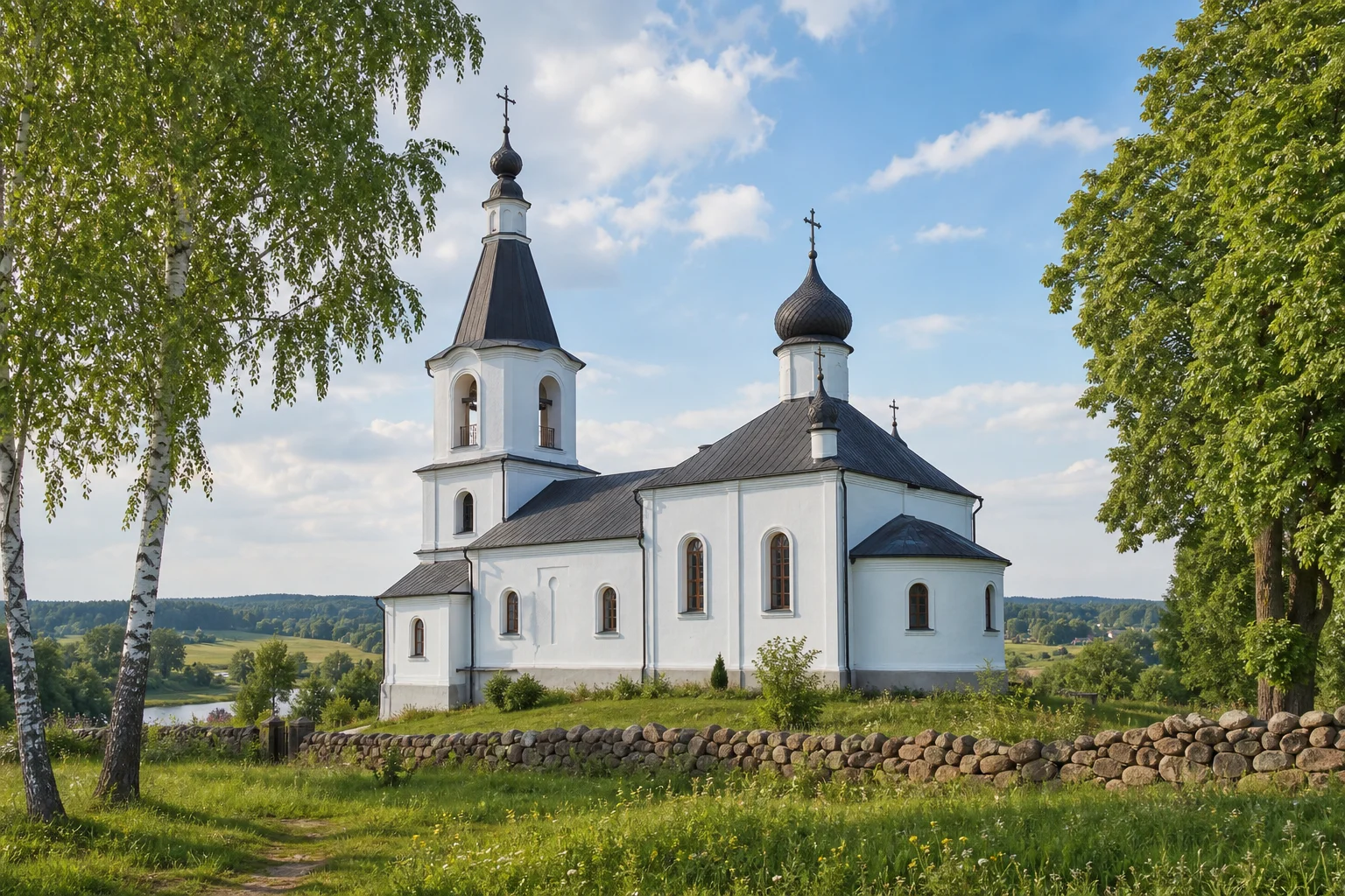 Вишнево, церковь св. Козьмы и Демьяна