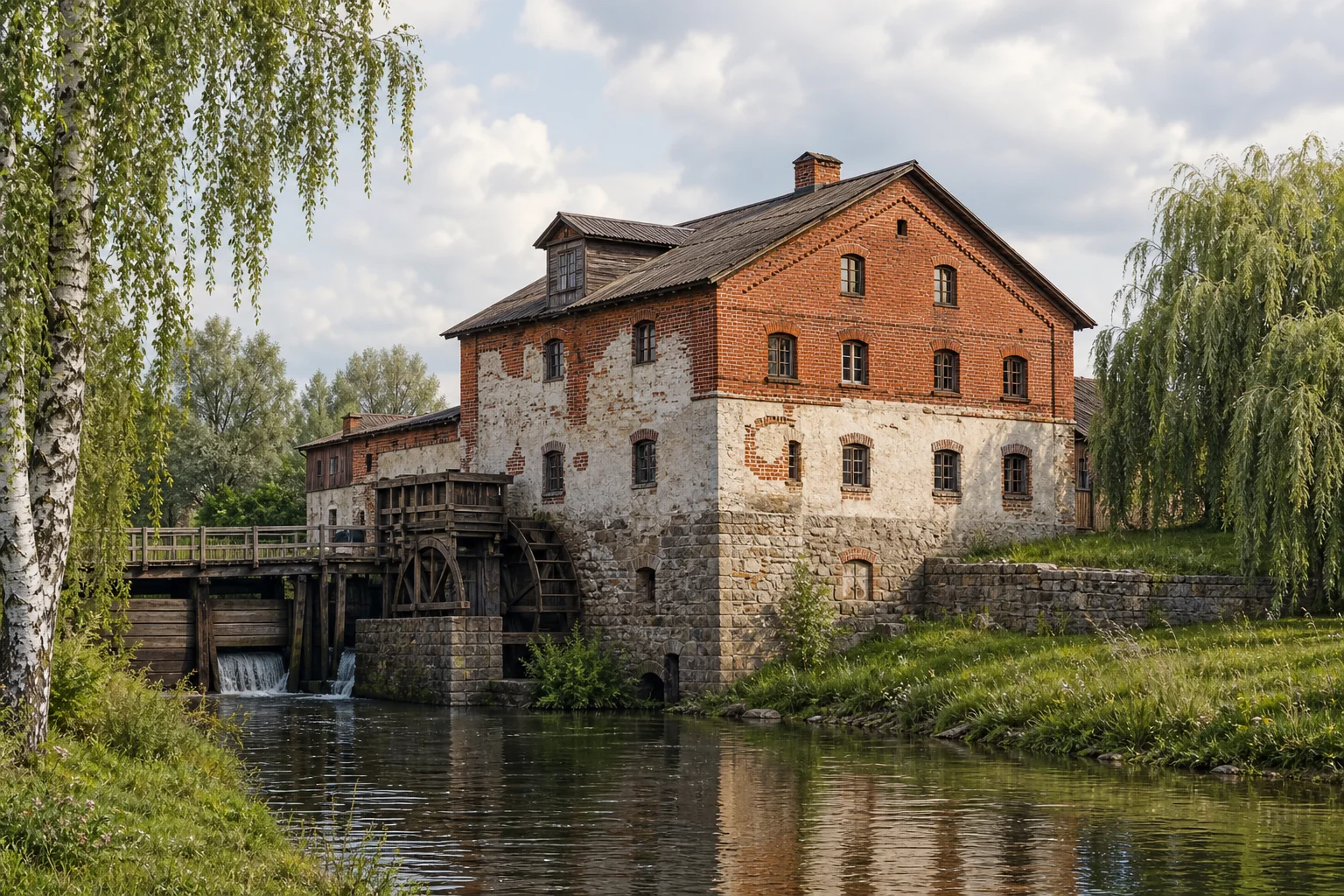 Водяная мельница в Орше